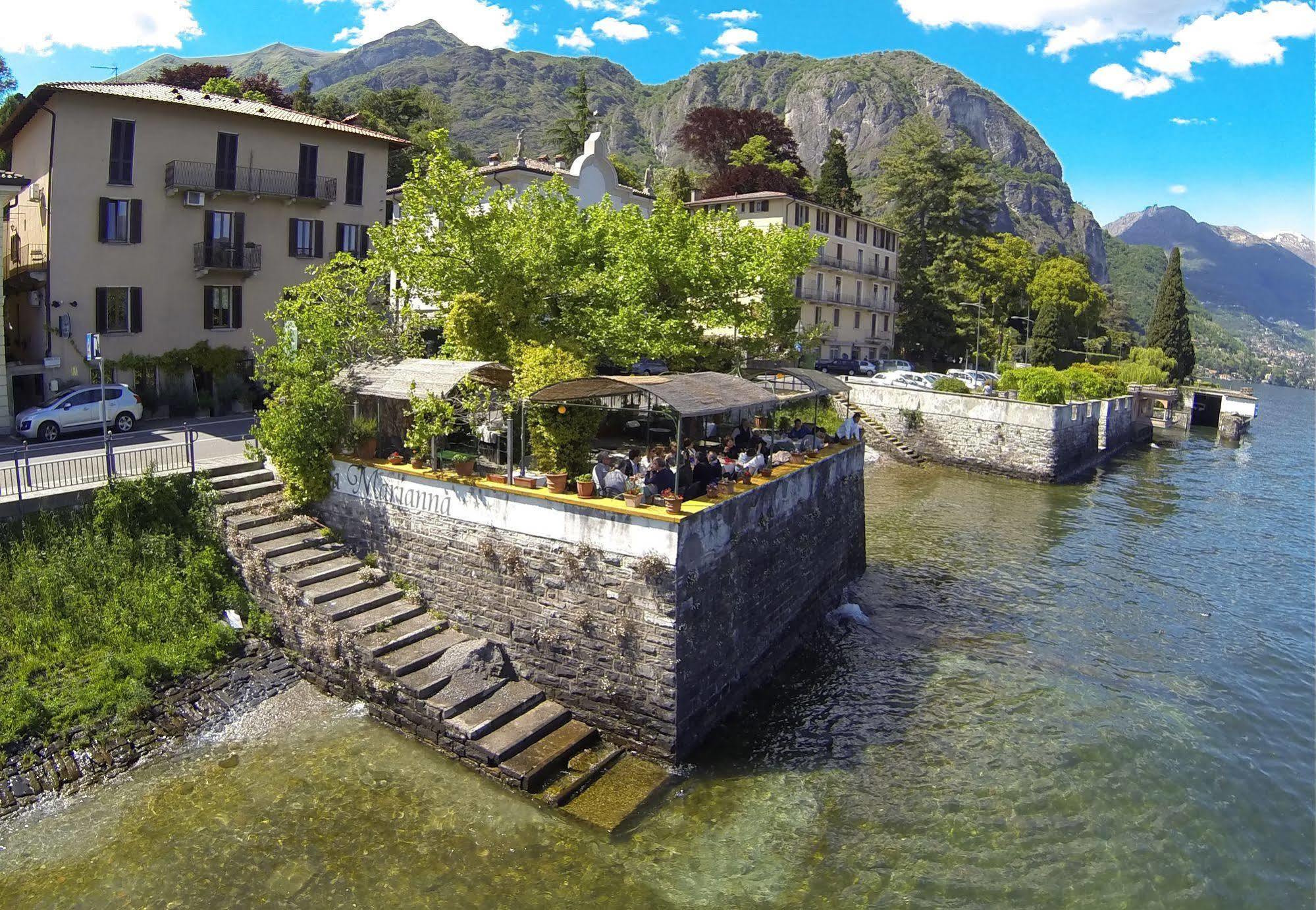 Alberghetto Della Marianna Cadenabbia Bagian luar foto